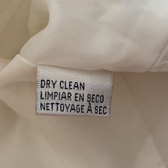 Evan Picone White Halter Beaded Cocktail Party Midi Dress size 8 - Picture 8 of 9